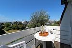 Balkon - Seestraße 6A , App. 6 - Top-Hundeurlaub