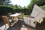 Terrasse - Ruusenhüs - Westerhörn 9, App. 2 - Top-Hundeurlaub