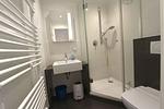 Badezimmer - Feldmarkstraße 5, App. 10 - Top-Hundeurlaub