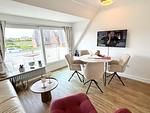 Wohnzimmer - „Sunny Side“ - Seestraße 2B, App. 24 - Top-Hundeurlaub