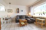Wohnzimmer - Dünenstraße 31A, EG links - Top-Hundeurlaub