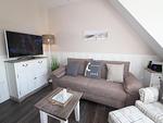 Wohnzimmer - "Little Beach Cottage" - Seestr. 6 D, App. 23 - Top-Hundeurlaub