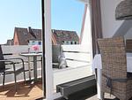 Balkon - "Little Beach Cottage" - Seestr. 6 D, App. 23 - Top-Hundeurlaub