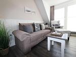 Wohnzimmer - "Little Beach Cottage" - Seestr. 6 D, App. 23 - Top-Hundeurlaub