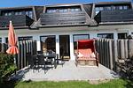 Terrasse - Dünental 6b - Top-Hundeurlaub