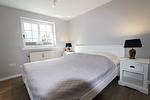Schlafzimmer - Haus Meeresbrise - Westerstr. 26a, App. 4 - Top-Hundeurlaub