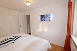 Schlafzimmer - Haus Meeresbrise - Westerstr. 26a, App. 4 - Top-Hundeurlaub