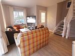 Wohnzimmer - Haus Meeresbrise - Westerstr. 26a, App. 4 - Top-Hundeurlaub