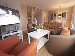 Wohnzimmer - Haus Meeresbrise - Westerstr. 26a, App. 4 - Top-Hundeurlaub