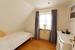 Schlafzimmer - Haus Meeresbrise - Westerstr. 26a, App. 4 - Top-Hundeurlaub