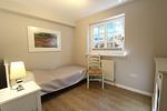 Schlafzimmer - Haus Meeresbrise - Westerstr. 26a, App. 4 - Top-Hundeurlaub