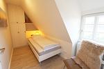 Schlafzimmer - COZY COTTAGE am Dorfteich - Bi Kiar 2a - Top-Hundeurlaub