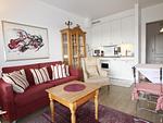 Wohnzimmer - Atlantik   - Strandstr. 17, App. 18 - Top-Hundeurlaub