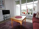 Wohnzimmer - Atlantik   - Strandstr. 17, App. 18 - Top-Hundeurlaub