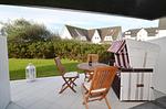 Terrasse - Atlantik   - Strandstr. 17, App. 18 - Top-Hundeurlaub