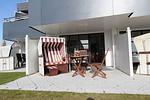Terrasse - Atlantik   - Strandstr. 17, App. 18 - Top-Hundeurlaub