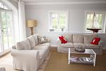 Wohnzimmer - Horsa Hüs - Westerlandstr. 22  B - Top-Hundeurlaub