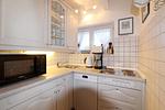 Küche / Küchenzeile - Residenz Nikolas- Grenzweg 12, App. 2 - Top-Hundeurlaub