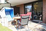 Terrasse - Frisia - Mittelweg 13, App. L - Top-Hundeurlaub