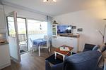 Wohnzimmer - Neptun - Dünenstr. 2, App.5 - Top-Hundeurlaub