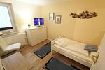 Schlafzimmer - Neptun - Dünenstr. 2, App.5 - Top-Hundeurlaub