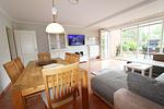 Wohnzimmer - Haus Albatros - Westerlandstr. 21 B - Top-Hundeurlaub