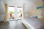 Schlafzimmer - Haus Albatros - Westerlandstr. 21 B - Top-Hundeurlaub