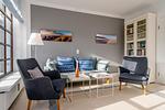 Wohnzimmer - Haus Düneneck - Top-Hundeurlaub