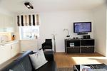 Wohnzimmer - Süder Wung 12, App. 1 - Top-Hundeurlaub