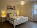 Schlafzimmer im Ferienhaus Sillys Hus in Hjältevad - Syllis Hus - Top-Hundeurlaub