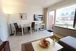 Wohnzimmer - "Kleine Heimat" - Dünenstr. 31 B, EG rechts - Top-Hundeurlaub
