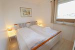 Schlafzimmer - "Kleine Heimat" - Dünenstr. 31 B, EG rechts - Top-Hundeurlaub
