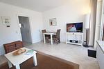 Wohnzimmer - "Kleine Heimat" - Dünenstr. 31 B, EG rechts - Top-Hundeurlaub