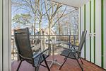 Balkon - App. Aquamarin - Top-Hundeurlaub