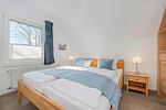 Schlafzimmer - App. Aquamarin - Top-Hundeurlaub