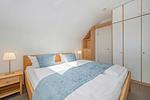 Schlafzimmer - App. Aquamarin - Top-Hundeurlaub