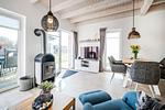 Wohnzimmer - Ferienhaus 22 (Ab ans Meer) - Top-Hundeurlaub