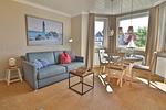 Wohnzimmer - Villa Westend - Wohnung 1 - Top-Hundeurlaub