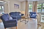 Wohnzimmer - Villa Westend - Wohnung 4 - Top-Hundeurlaub
