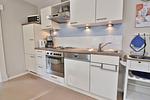 Küche / Küchenzeile - Villa Westend - Wohnung 4 - Top-Hundeurlaub