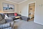 Wohnzimmer - Villa Westend - Häuschen - Top-Hundeurlaub