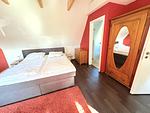 Schlafzimmer - Wohnung 1 im Zeesboothaus - komfortabel, naturnah - Top-Hundeurlaub