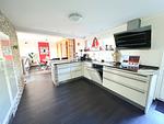 Küche / Küchenzeile - Wohnung 1 im Zeesboothaus - komfortabel, naturnah - Top-Hundeurlaub
