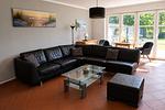 Wohnzimmer - Ferienhaus zum Kranichblick - für Familien + Hund - Top-Hundeurlaub