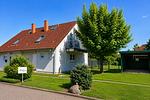 Hauptansicht - Ferienhaus zum Kranichblick - für Familien + Hund - Top-Hundeurlaub