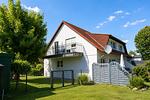 Hauptansicht - Ferienhaus zum Kranichblick - für Familien + Hund - Top-Hundeurlaub