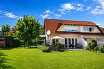 Hauptansicht - Ferienhaus zum Kranichblick - für Familien + Hund - Top-Hundeurlaub