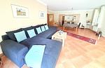 Wohnzimmer - Ferienwohnung Ginster, gern mit Hund, Wintergarten - Top-Hundeurlaub