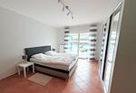 Schlafzimmer - Ferienwohnung Ginster, gern mit Hund, Wintergarten - Top-Hundeurlaub