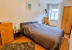Schlafzimmer - Ferienwohnung Ginster, gern mit Hund, Wintergarten - Top-Hundeurlaub